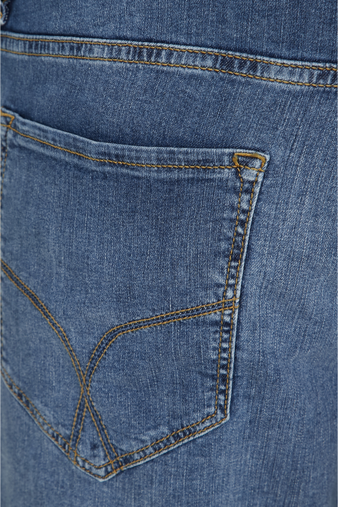Мужские синие джинсовые шорты - 4