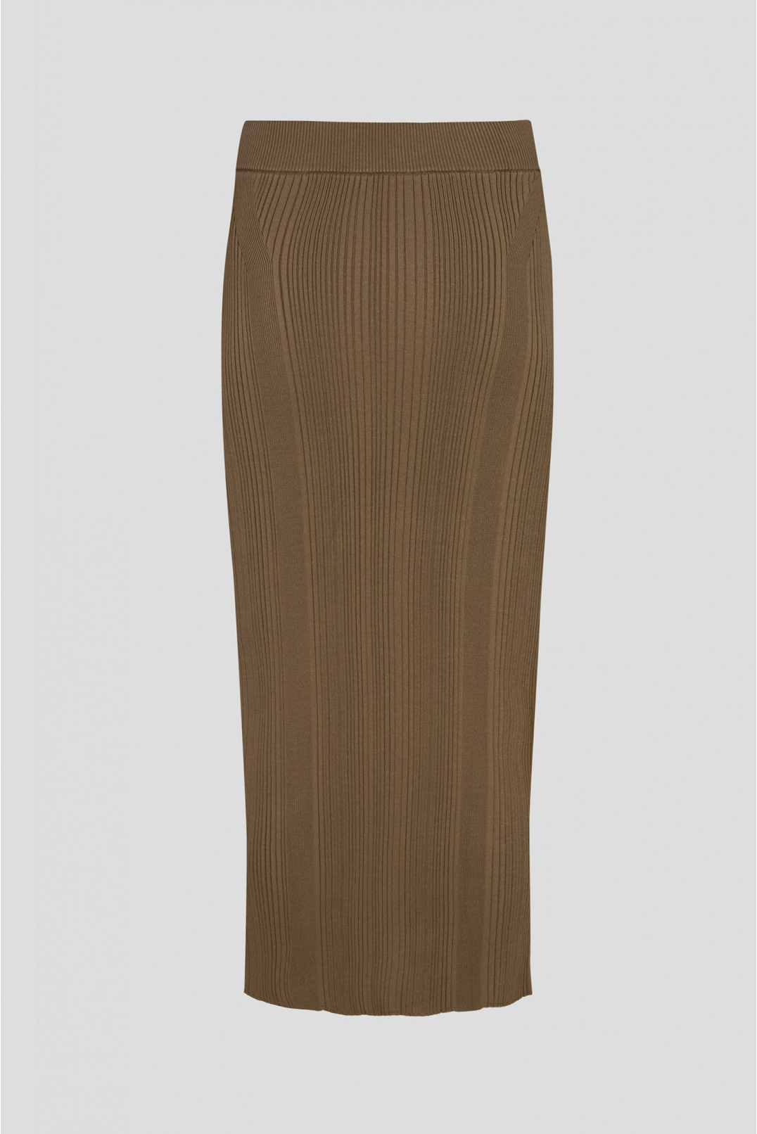 Женская коричневая юбка - 2