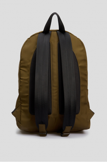 Мужской оливковый рюкзак - 2