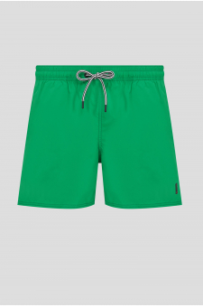 Чоловічі зелені плавальні шорти