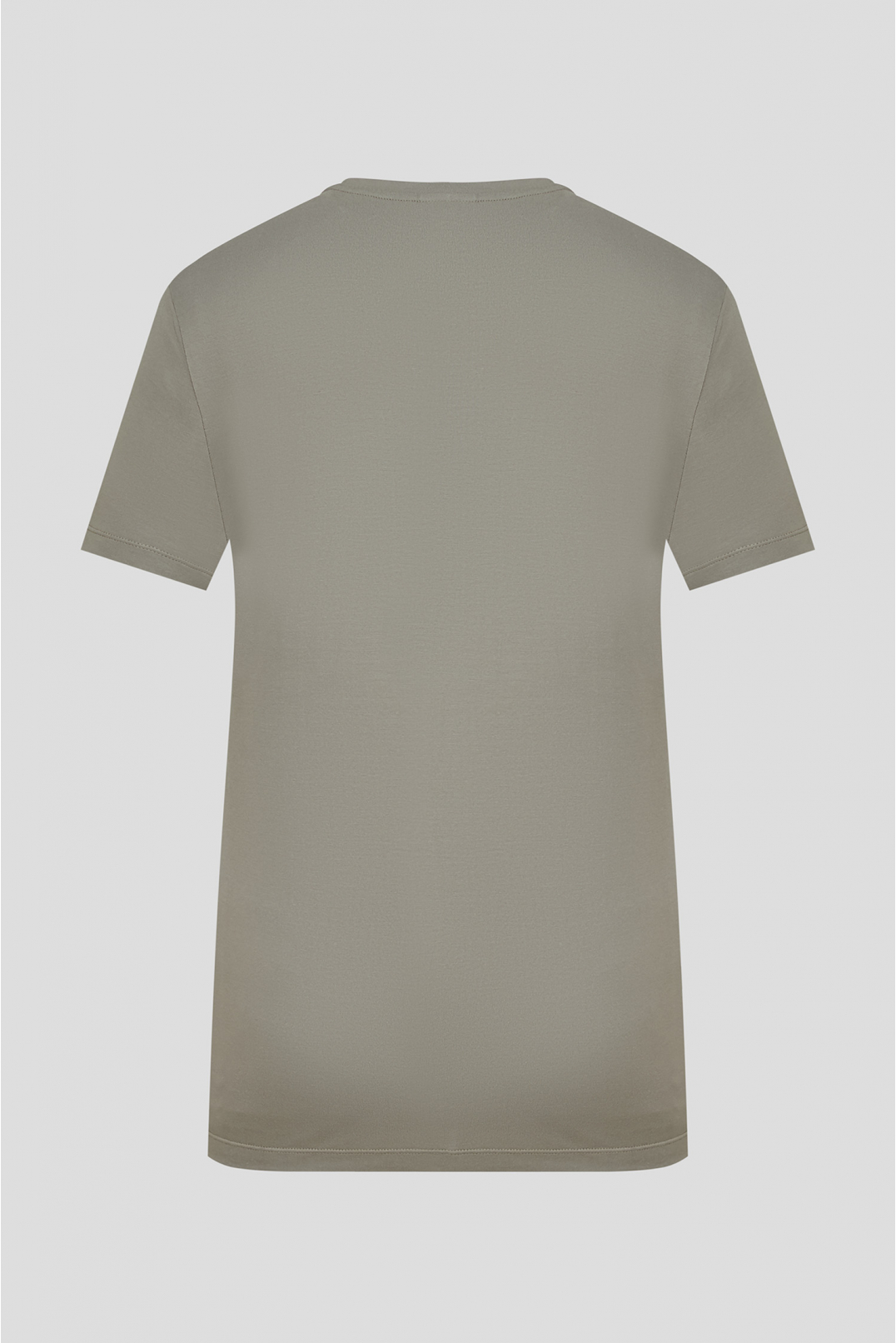 Чоловіча оливкова футболка - 2