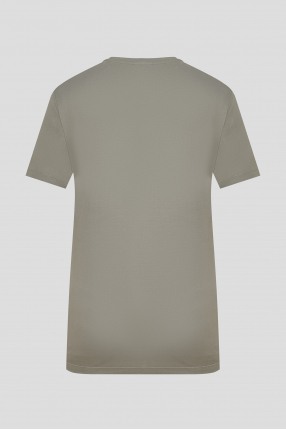 Мужская оливковая футболка 1