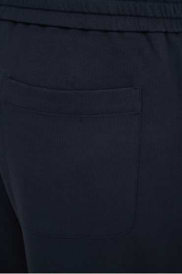 Мужские темно-синие спортивные брюки - 4
