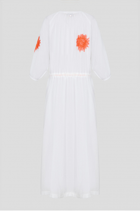 Женское белое платье 1