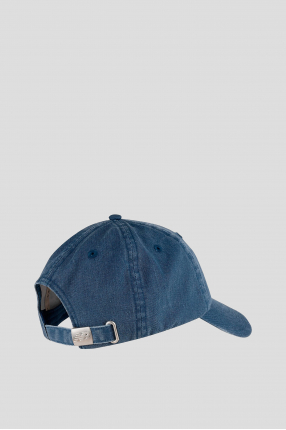 Синя джинсова кепка 6-Panel Classic  1