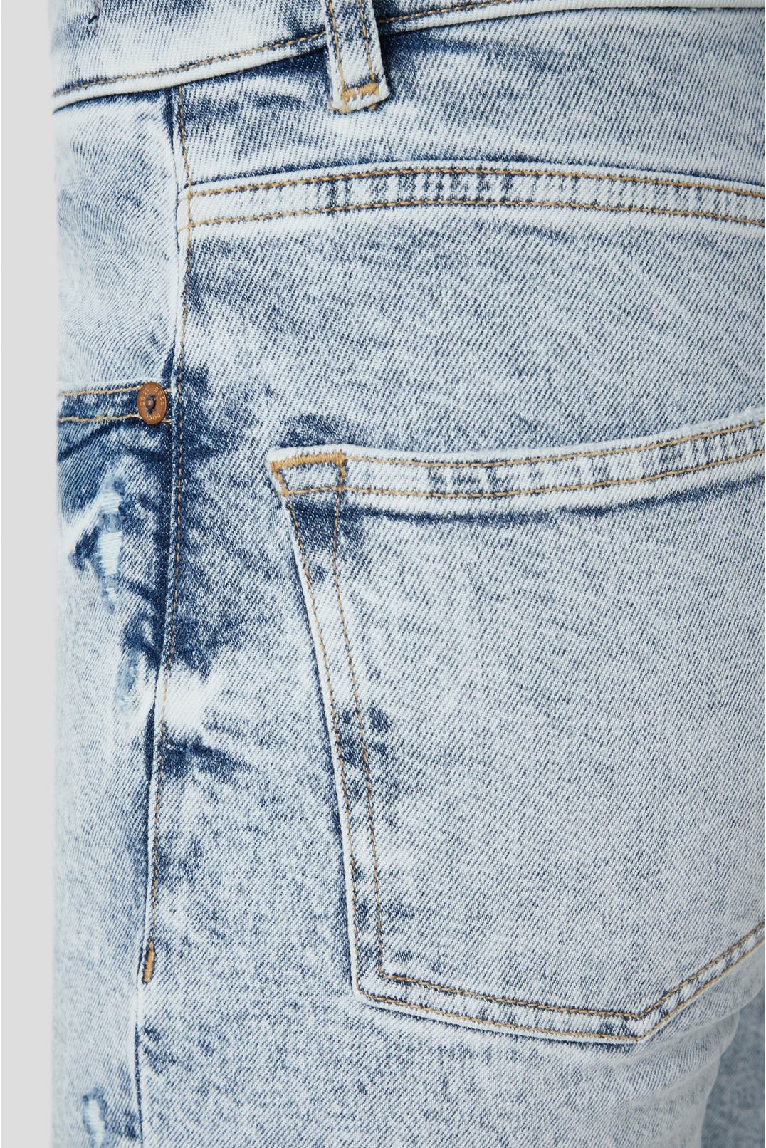 Жіночі блакитні джинси - 4