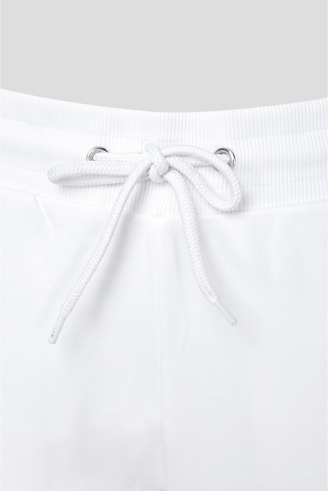 Женский белый спортивный костюм (свитшот, брюки) - 4