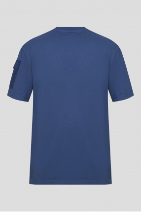 Мужская синяя футболка 1