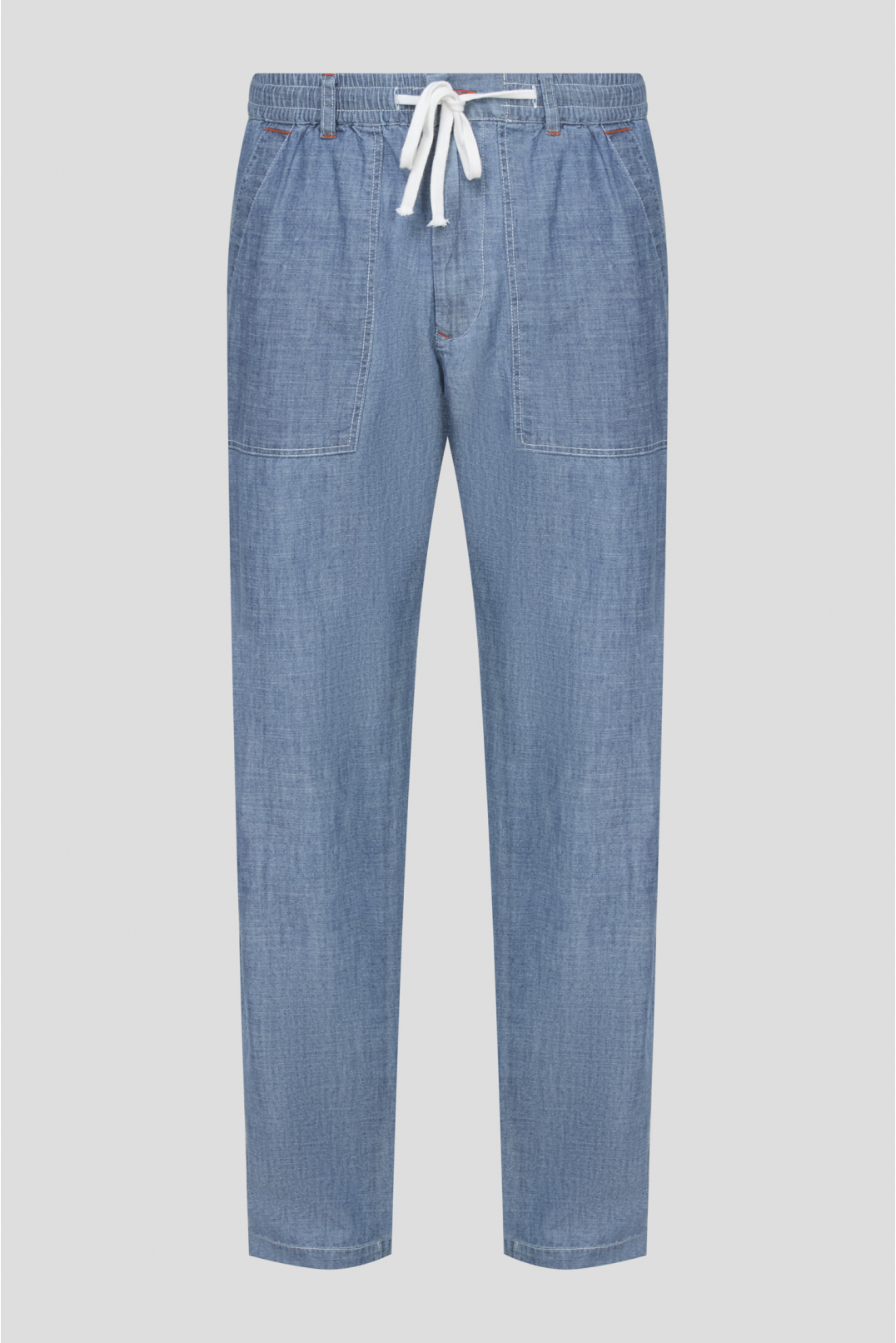 Чоловічі блакитні брюки - 1