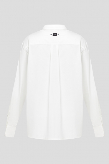 Женская белая рубашка - 2
