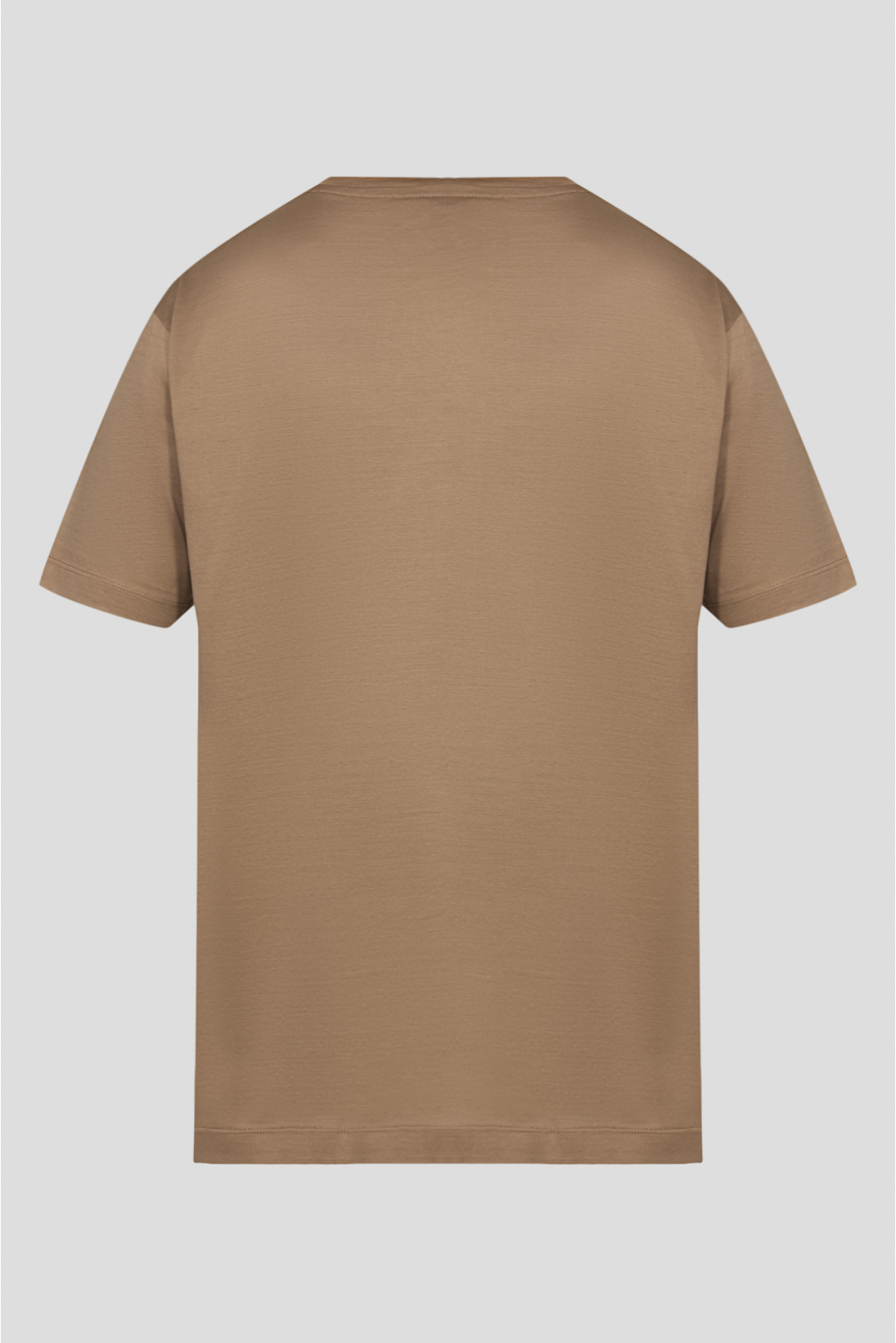Чоловіча коричнева футболка - 2