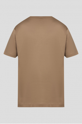 Чоловіча коричнева футболка 1