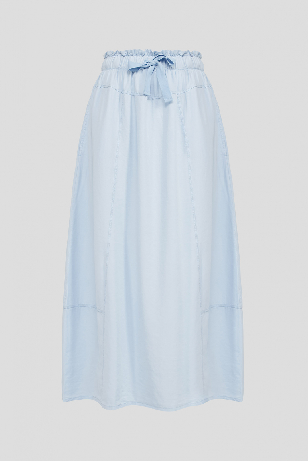 Женская голубая юбка - 1