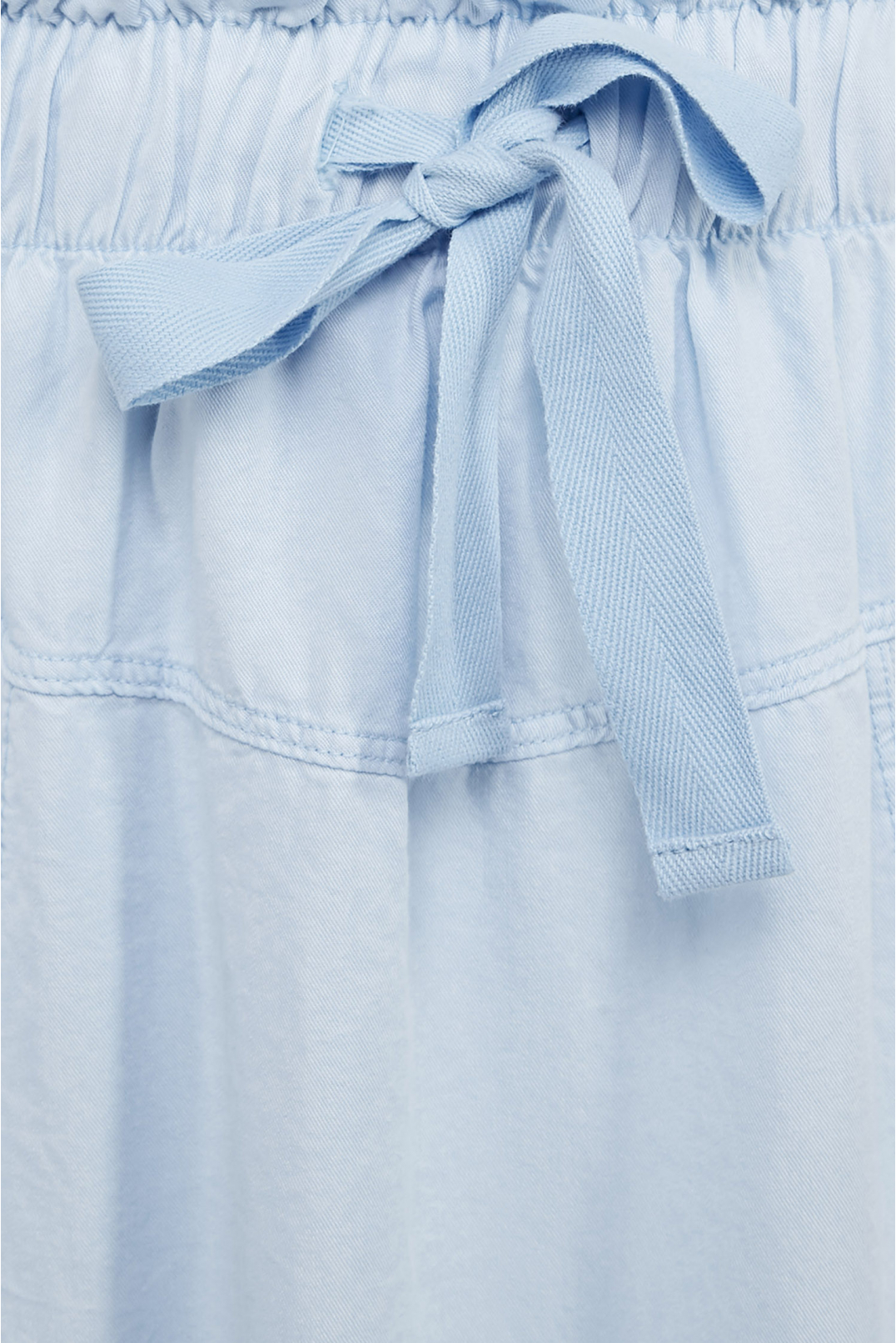 Женская голубая юбка - 3