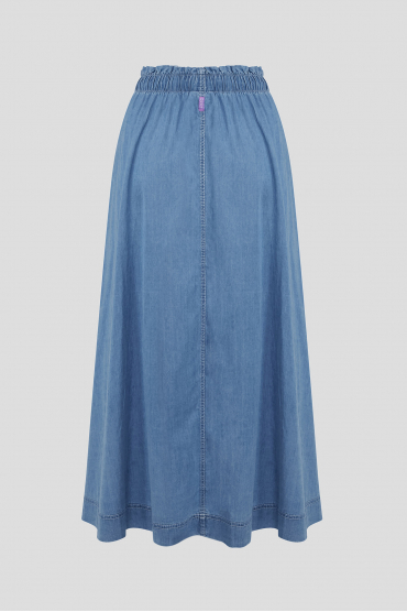Женская синяя юбка - 2