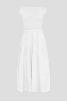 Женское белое платье 1