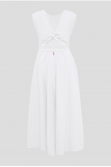 Жіноча біла сукня