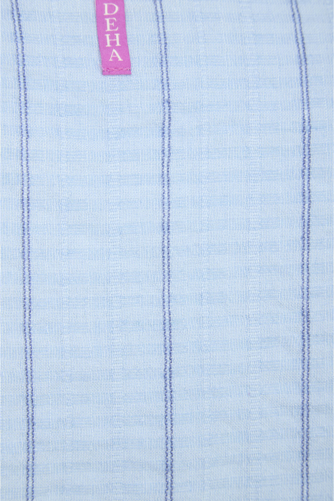 Жіноча блакитна блуза у смужку - 4