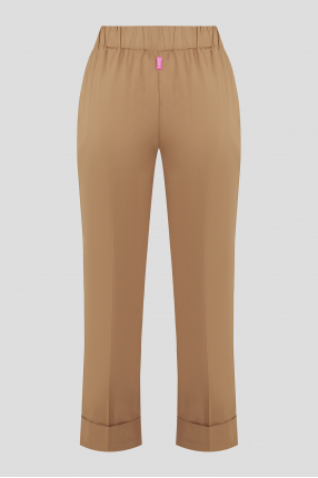 Жіночі коричневі брюки 1