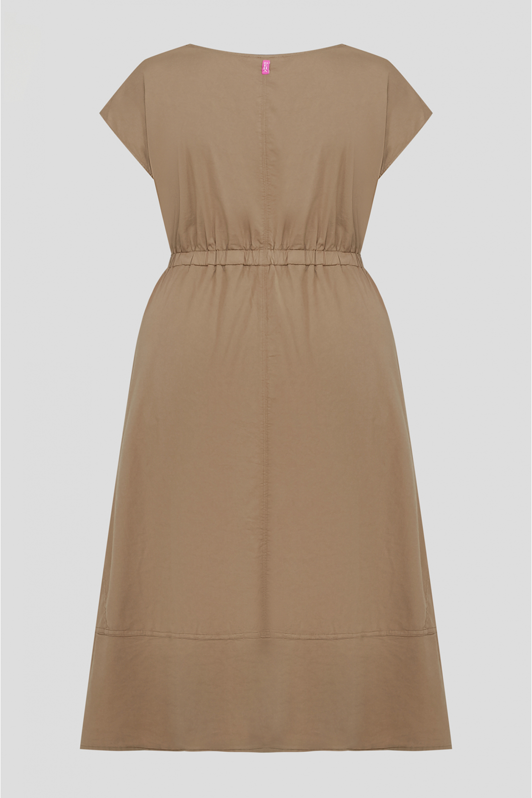 Женское коричневое платье - 2