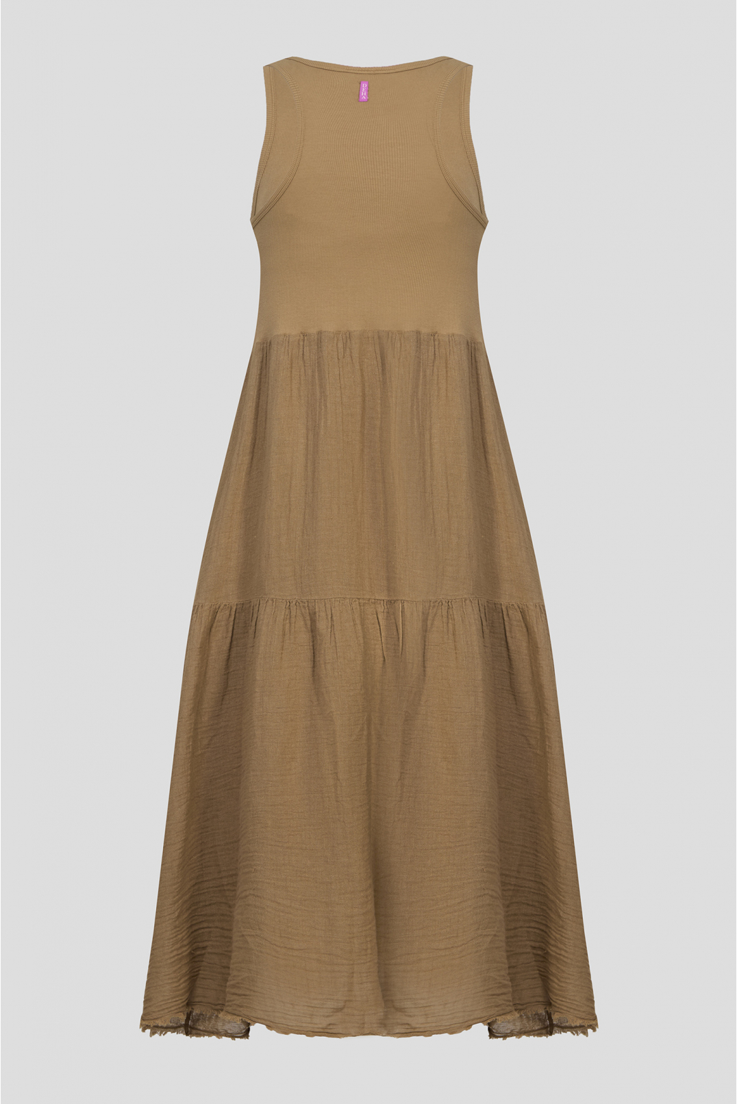 Женское коричневое платье - 2