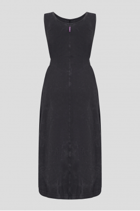 Жіноча темно-сіра сукня 1