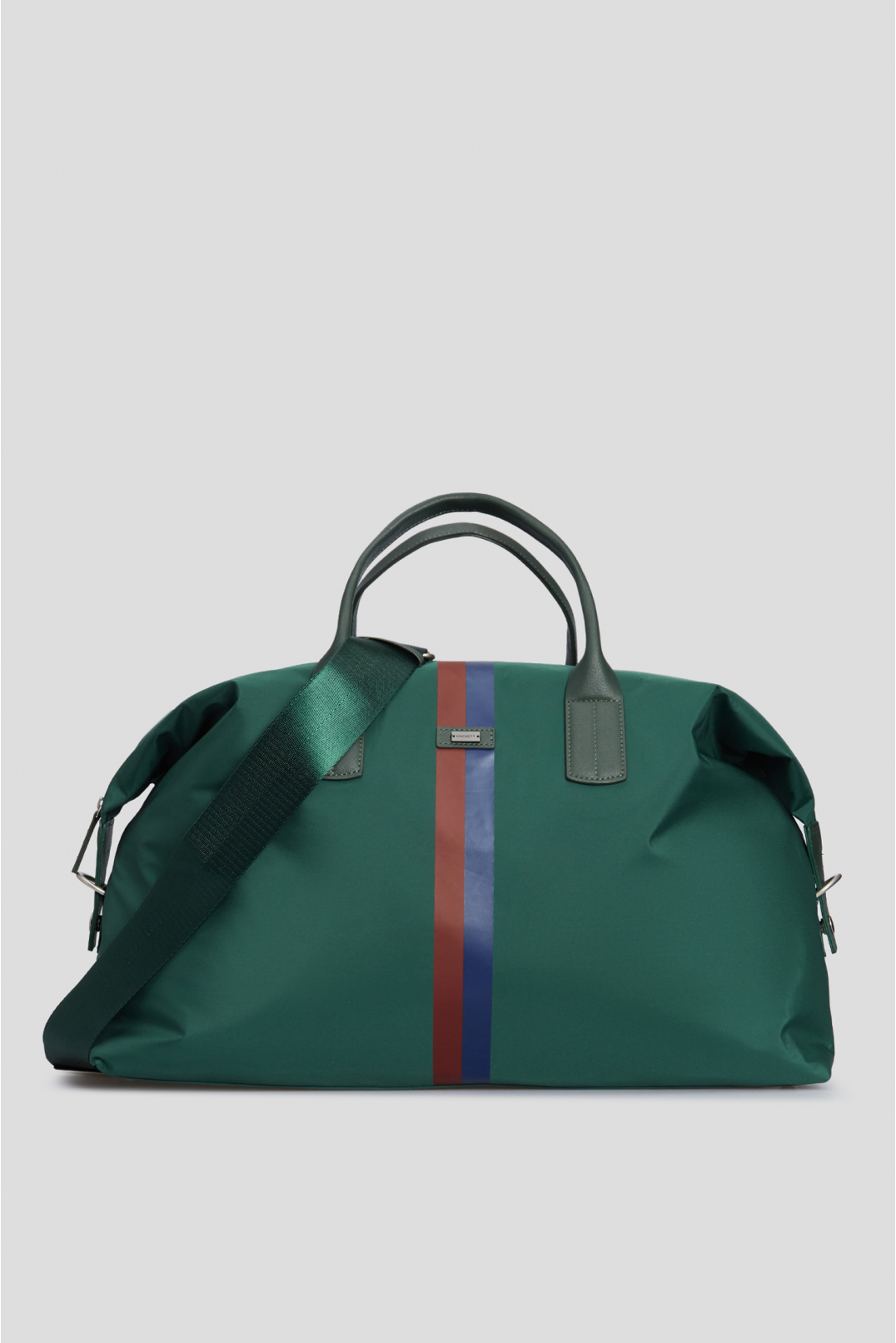 Мужская зеленая дорожная сумка - 1