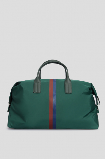 Чоловіча зелена дорожня сумка  - 2