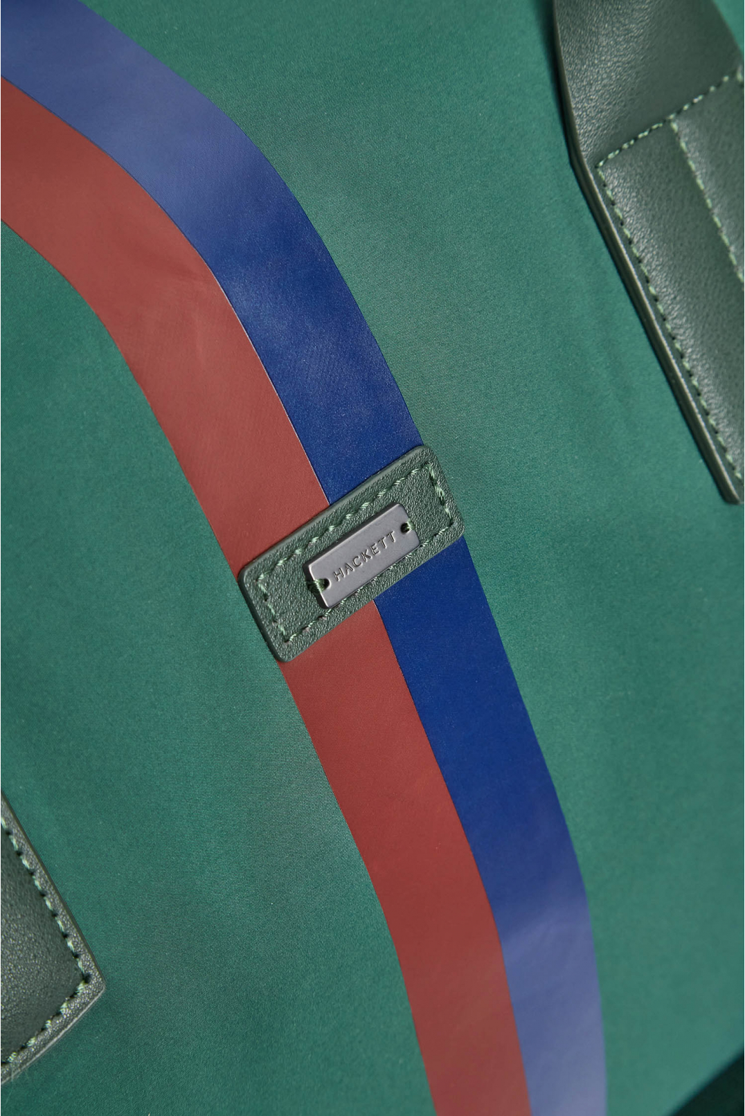Мужская зеленая дорожная сумка - 5