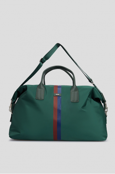 Мужская зеленая дорожная сумка - 3