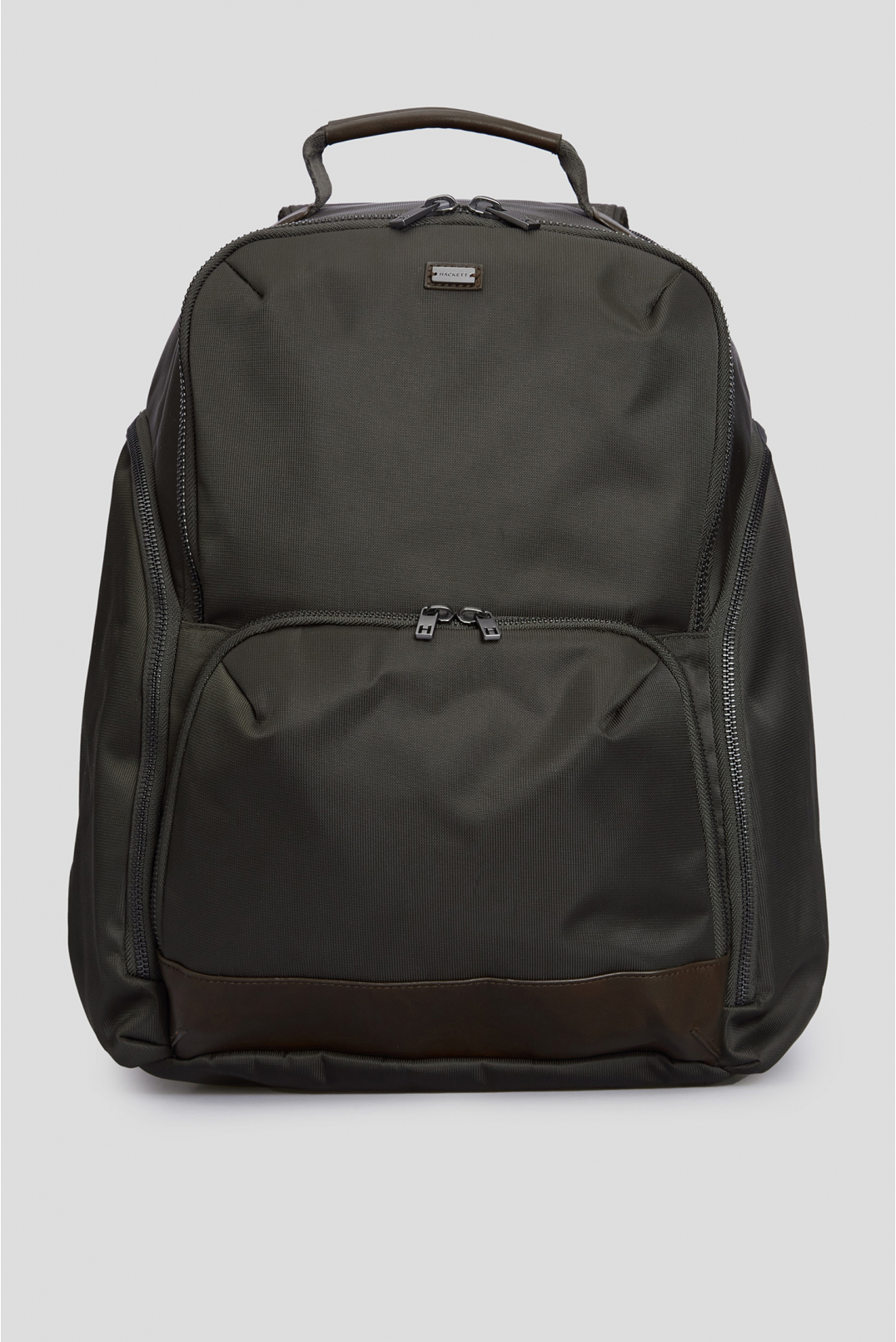 Мужской темно-зеленый рюкзак - 1