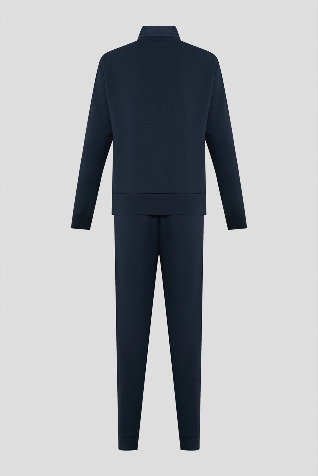 Чоловічий темно-синій спортивний костюм (кофта, штани) - 2