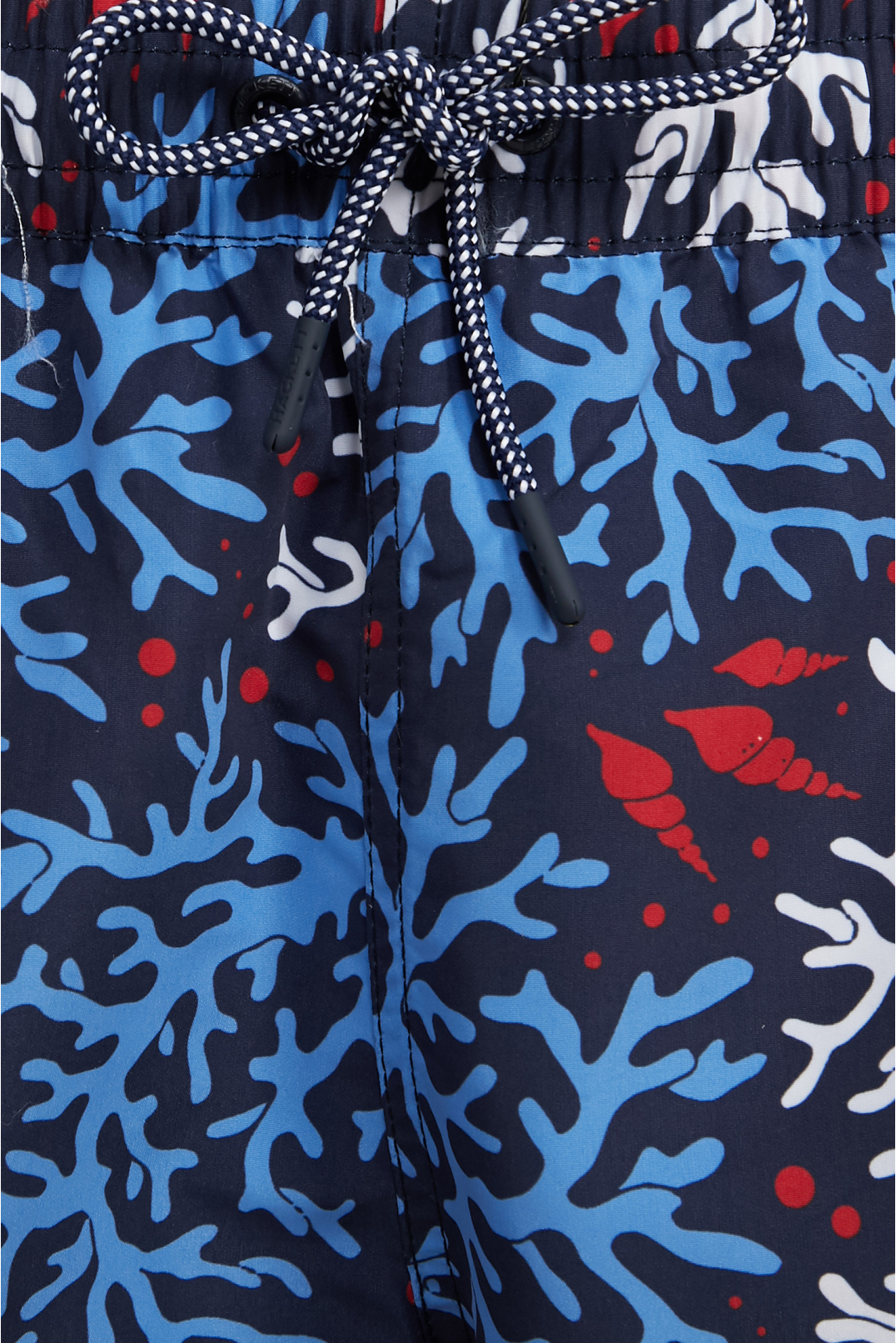 Чоловічі темно-сині плавальні шорти з візерунком - 3