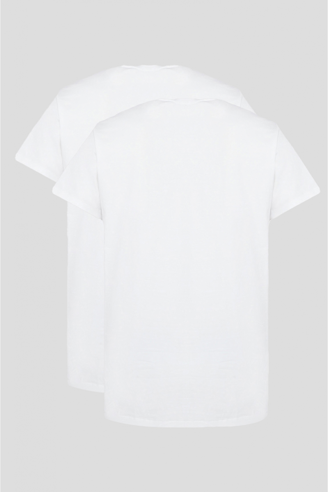 Чоловіча біла футболка (2 шт) - 2