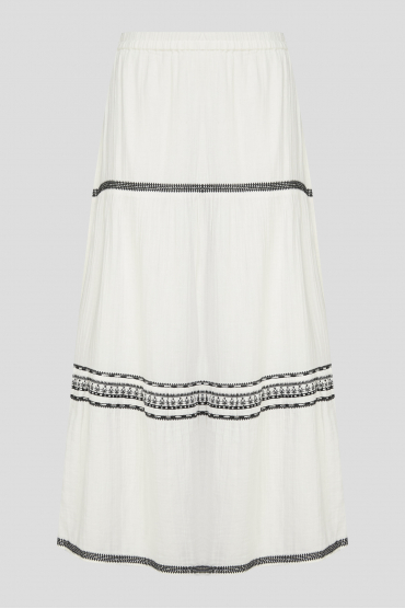 Женская белая юбка - 1