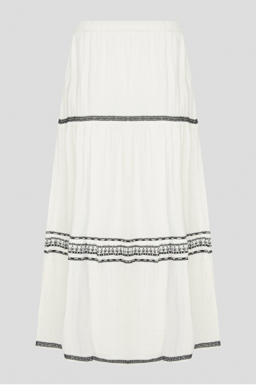 Женская белая юбка - 2