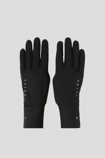 Черные перчатки GLOVES BRUSHED - 1
