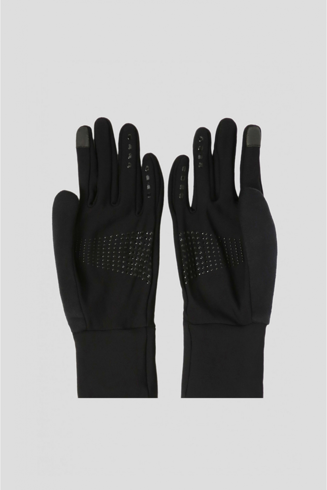 Черные перчатки GLOVES BRUSHED - 2