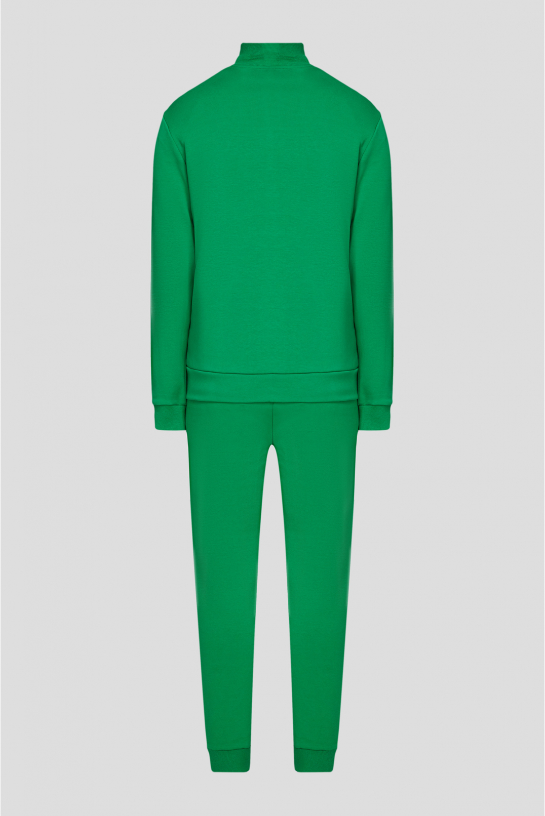 Чоловічий зелений спортивний костюм (кофта, штани) - 2