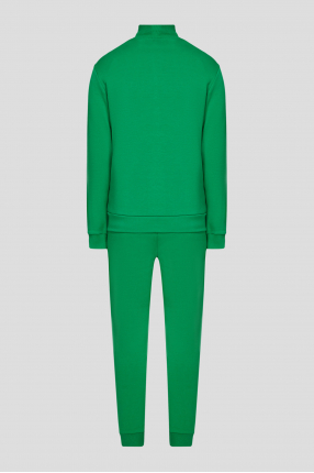 Чоловічий зелений спортивний костюм (кофта, штани) 1
