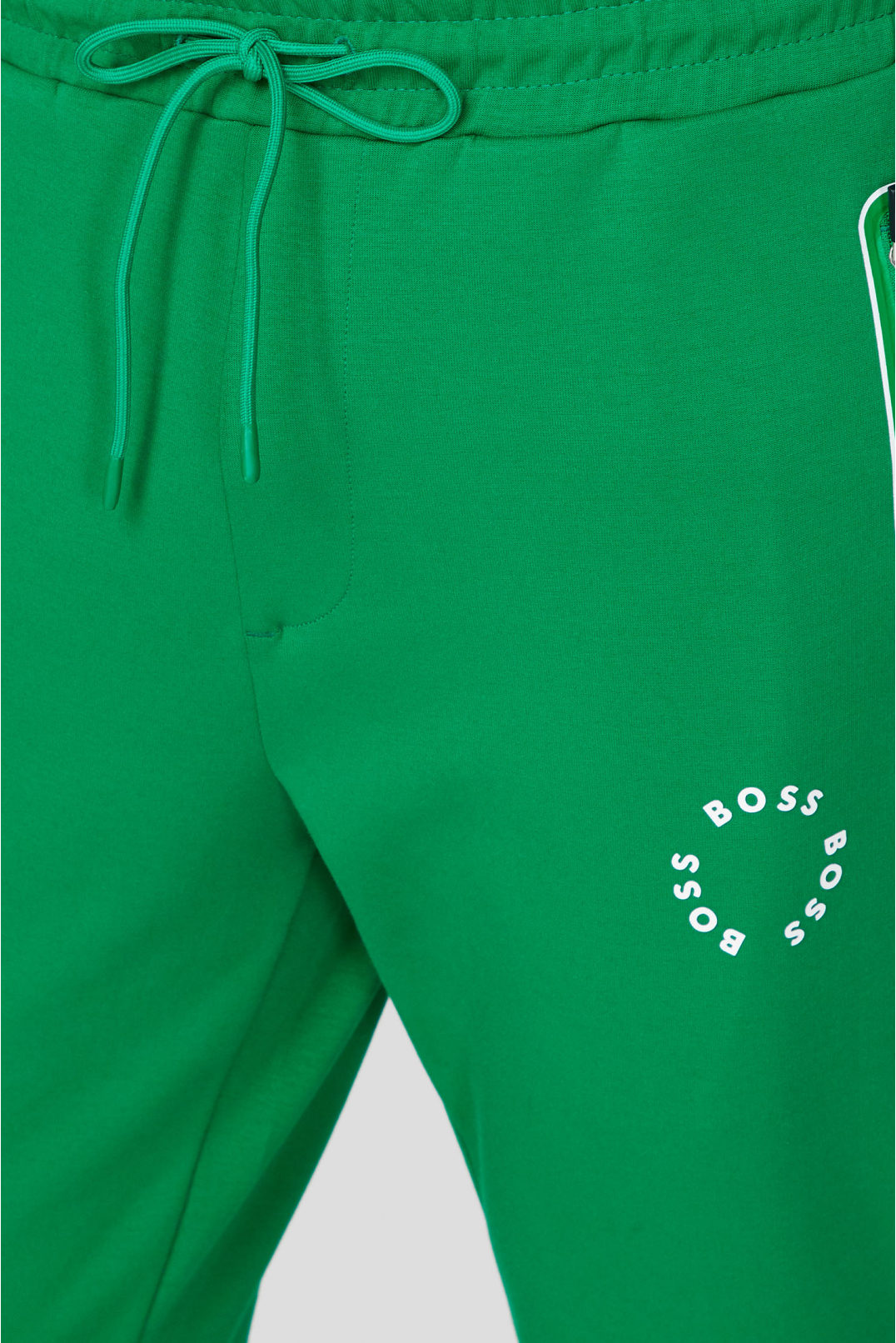 Чоловічий зелений спортивний костюм (кофта, штани) - 4