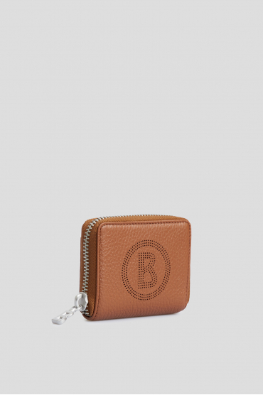 Коричневий шкіряний гаманець - 2