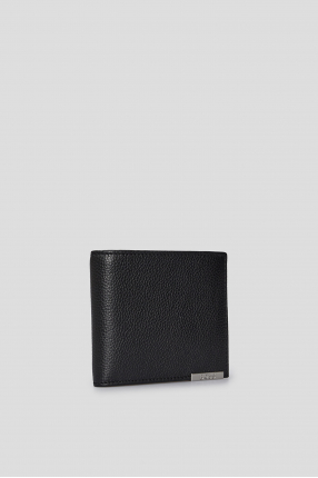 Чоловічий чорний набір аксесуарів (гаманець, кардхолдер) 1