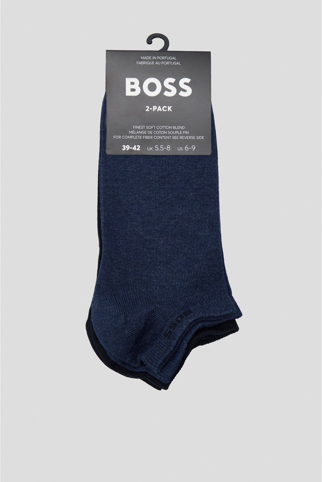 Чоловічі темно-сині шкарпетки (2 пари) - 1