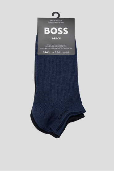 Чоловічі темно-сині шкарпетки (2 пари) - 1