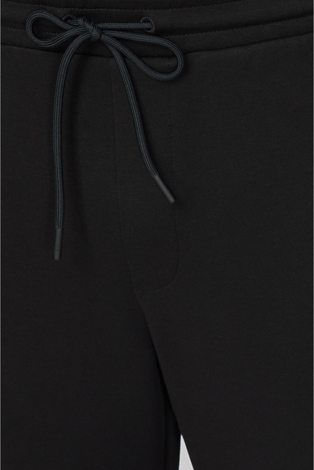 Чоловічий чорний спортивний костюм (худі, штани) - 4