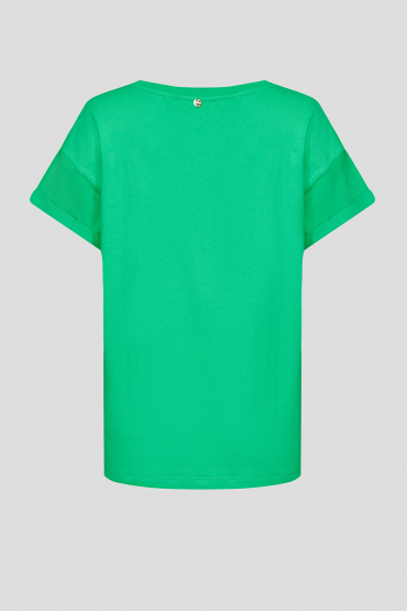 Жіноча зелена футболка - 2