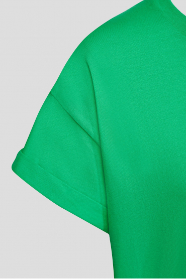 Жіноча зелена футболка - 4