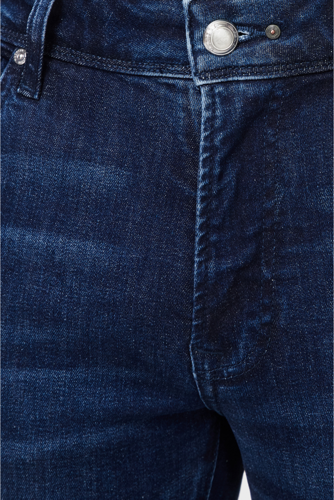 Мужские темно-синие джинсы - 3