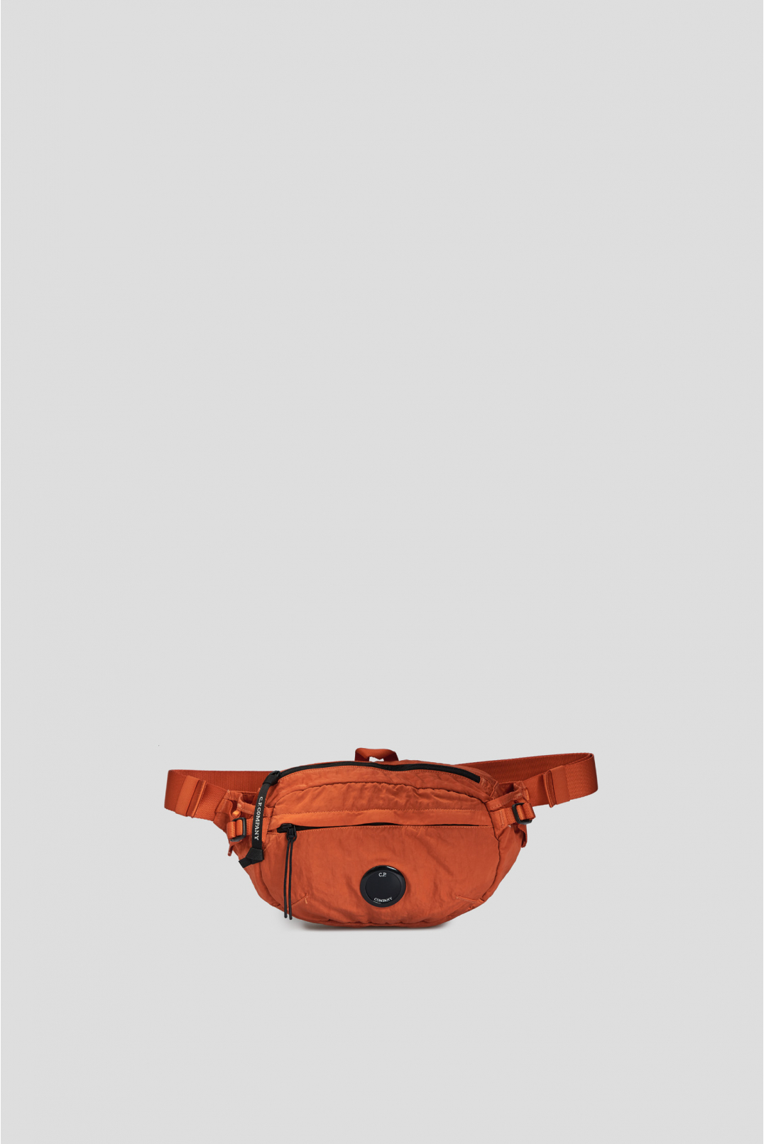 Мужская оранжевая поясная сумка - 1